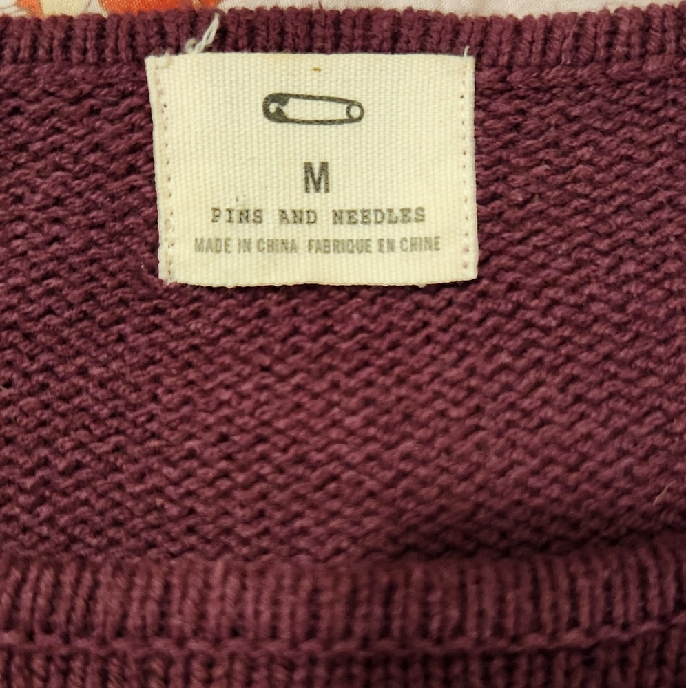Pins and needles sweater